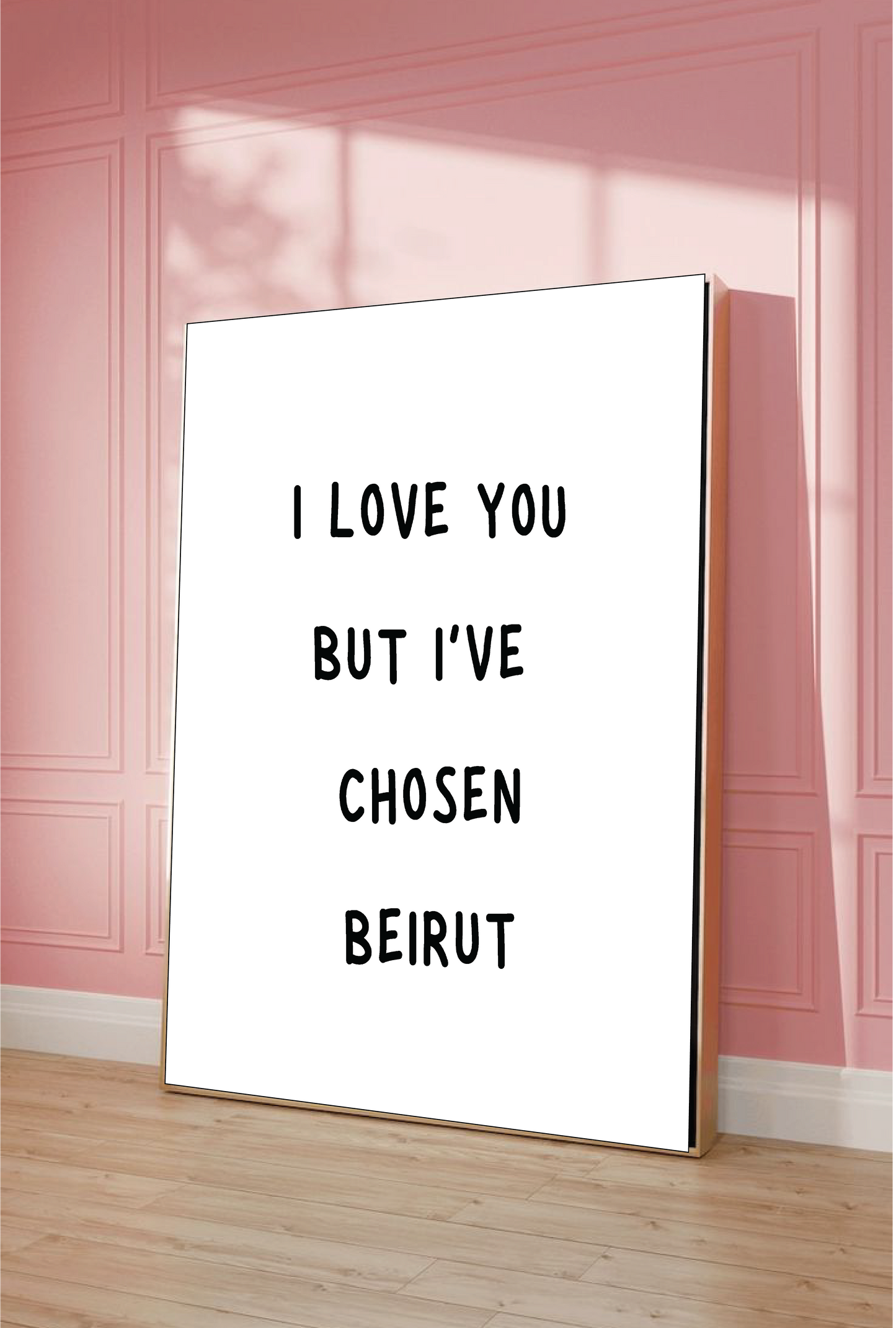 I love you but Ive chose beirut